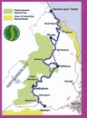 Fietskaart Sandstone Way - Northumberland Cycle Route Map | Northern Heritage Services