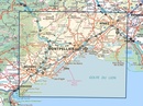Fietskaart - Wegenkaart - landkaart 170 Montpellier - Nimes - Beziers | IGN - Institut Géographique National