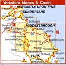 Fietskaart Yorkshire Wolds, York and Hull | Sustrans