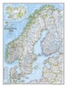 Wandkaart 22072 Scandinavië | 60 x 77 cm | National Geographic