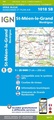 Wandelkaart - Topografische kaart 1018SB Saint-Méen-le-Grand – Merdrignac | IGN - Institut Géographique National