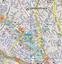 Stadsplattegrond 3 in 1 city map Zürich - Zurich | Hallwag