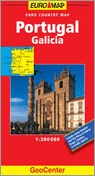 Wegenkaart - Landkaart  Portugal Euro Country Map |  Geocenter