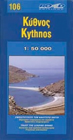 Wegenkaart - landkaart 106 Kythnos | Road Editions