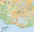 Wegenkaart - landkaart Fleximap IJsland - Iceland | Insight Guides