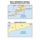 Topografische kaart 1100 MT50 Gran Tarajal (Fuerteventura) | CNIG - Instituto Geográfico Nacional1