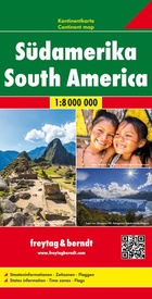 Wegenkaart - landkaart Continentkaart Zuid Amerika | Freytag & Berndt