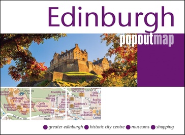 Stadsplattegrond Edinburgh popout map | Popoutmap
