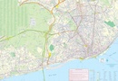 Wegenkaart - landkaart Lissabon & Zuid-Portugal | ITMB
