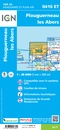 Wandelkaart - Topografische kaart 0416ET Plouguerneau, Les Abers, Plabennec, Ploudalmezeau | IGN - Institut Géographique National