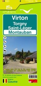 Wandelkaart 15 Virton Torgny Saint-Léger Montauban | Mini-Ardenne