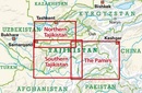 Wegenkaart - landkaart GM Tajikistan The Pamirs | Gecko Maps