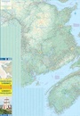 Wegenkaart - landkaart Maritieme Provincies Canada | ITMB
