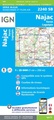 Wandelkaart - Topografische kaart 2240SB Varen, Laguépie, Najac | IGN - Institut Géographique National