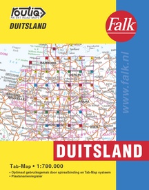 Wegenatlas Routiq autokaart Duitsland Tab Map | Falk