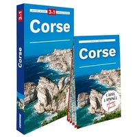 Corse explore gids + atlas + kaart