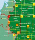 Wegenkaart - landkaart 06 Westfalen - Rheinland Pfalz - Saarland | Freytag & Berndt