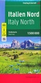 Wegenkaart - landkaart Italië noord | Freytag & Berndt