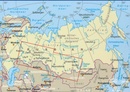 Wegenkaart - landkaart Rusland: van Oeral gebergte tot Baikalmeer | Reise Know-How Verlag