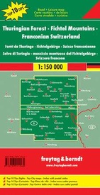 Wegenkaart - landkaart 09 Thüringer Wald - Fichtelgebirge - Fränkische Schweiz | Freytag & Berndt