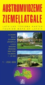 Wegenkaart - landkaart 5 Austrumvidzeme un Ziemellatgale , Oostelijk Vidzeme en Noordelijk Latgale | Jana Seta