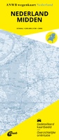 Wegenkaart Nederland Midden