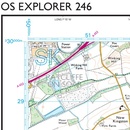 Wandelkaart - Topografische kaart 246 OS Explorer Map Loughborough | Ordnance Survey