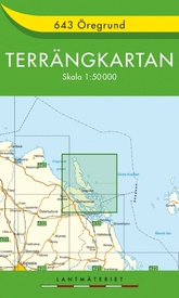 Wandelkaart - Topografische kaart 643 Terrängkartan Öregrund | Lantmäteriet
