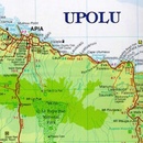 Wegenkaart - landkaart Samoa | Hema Maps