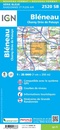 Wandelkaart - Topografische kaart 2520SB Champignelles, Bléneau, Charny Orée de Puisaye | IGN - Institut Géographique National