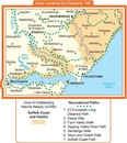 Wandelkaart - Topografische kaart 197 Explorer Ipswich, Felixstowe, Harwich | Ordnance Survey