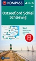 Wandelkaart 708 Ostseefjord Schlei - Schleswig | Kompass