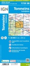 Topografische kaart - Wandelkaart 1739SB Tonneins - Casteljaloux | IGN - Institut Géographique National