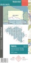Topografische kaart - Wandelkaart 5/8+6/5 Topo25 Watervliet | NGI - Nationaal Geografisch Instituut