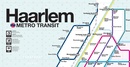 Wandkaart - Stadsplattegrond Haarlem Metro Transit Map - Metrokaart | Victor van Werkhoven