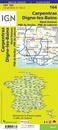 Fietskaart - Wegenkaart - landkaart 164 Carpentras - Digne les Bains | IGN - Institut Géographique National