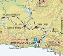 Wandelkaart trekkingmap Cuba - Pico Turquino | Climbing-map