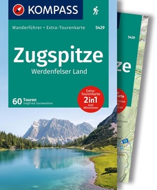 Wandelgids 5429 Kompass Wanderführer Zugspitze - Werdenfelser Land | Kompass