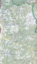 Wandelkaart Radan and surrounding mountains | Geokarta
