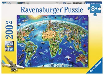 Legpuzzel De wereld in symbolen | Ravensburger