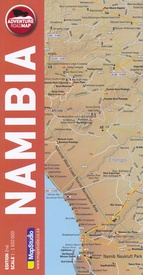 Wegenkaart - landkaart Namibië - Namibia | MapStudio