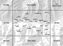 Wandelkaart - Topografische kaart 1288 Raron | Swisstopo