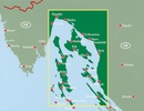 Wegenkaart - landkaart Dalmatische Kust  Cres - Losinj - Krk - Rab | Freytag & Berndt