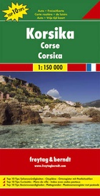 Wegenkaart - landkaart Corsica - Korsika | Freytag & Berndt