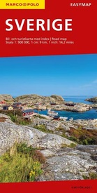 Wegenkaart - landkaart Sverige - Zweden | Norstedts