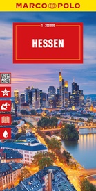 Wegenkaart - landkaart D06 Hessen | Marco Polo