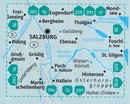Wandelkaart 017 Salzburg und Umgebung | Kompass