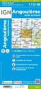 Wandelkaart - Topografische kaart 1732SB Angoulême,  Ruelle-sur-Touvre | IGN - Institut Géographique National