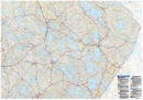 Wegenkaart - landkaart Itä-Suomi - Oost Finland | Karttakeskus