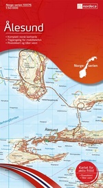 Wandelkaart - Topografische kaart 10076 Norge Serien Ålesund | Nordeca